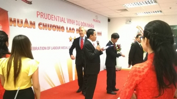 PRUDENTAL - LỄ ĐÓN NHẬN HUÂN CHƯƠNG HẠNG NHÌ 6/10/2014