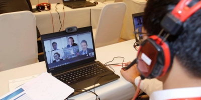 Hoàng Trần cho thuê Laptop số lượng lớn ở Metalex Vietnam 2020 Opening tại Nikko Hotel 