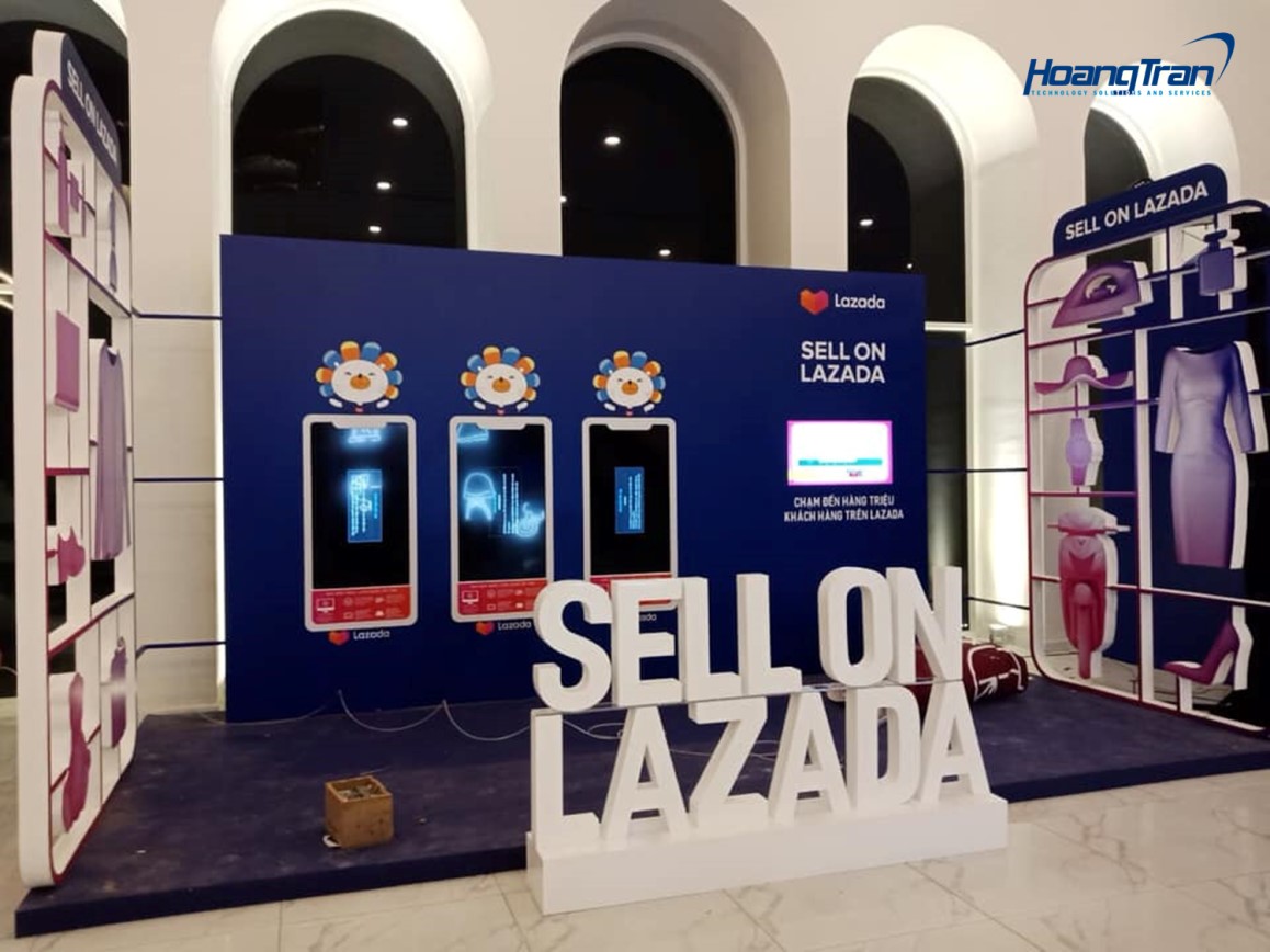 Cho thuê thiết bị sự kiện đồng hành cùng Lazada
