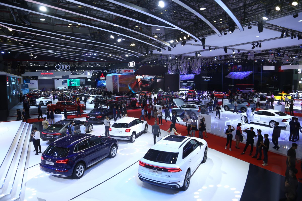 Toàn cảnh sự kiện có sự góp mặt của Hoàng Trần event