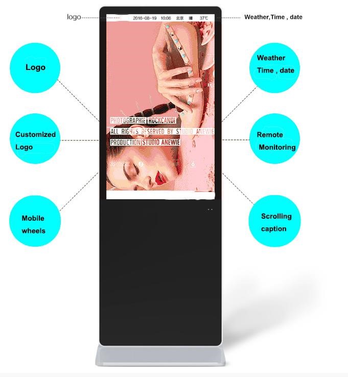 Màn hình kiosk cảm ứng quảng cáo sự kiện