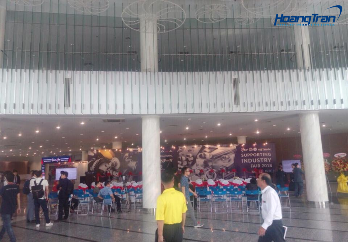 Hoàng Trần là đơn vị tổ chức sự kiện cho ngày hội Supporting Industry Fair 2018